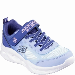 Skechers Sola Glow Ombre Deluxe Trainers Kids Tennis Shoes,Toddler Athletic Shoes,Youth Casual Shoes