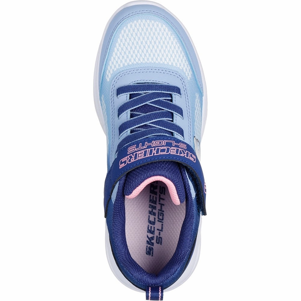 Skechers Sola Glow Ombre Deluxe Trainers Girls Sneakers Girls Running Shoes