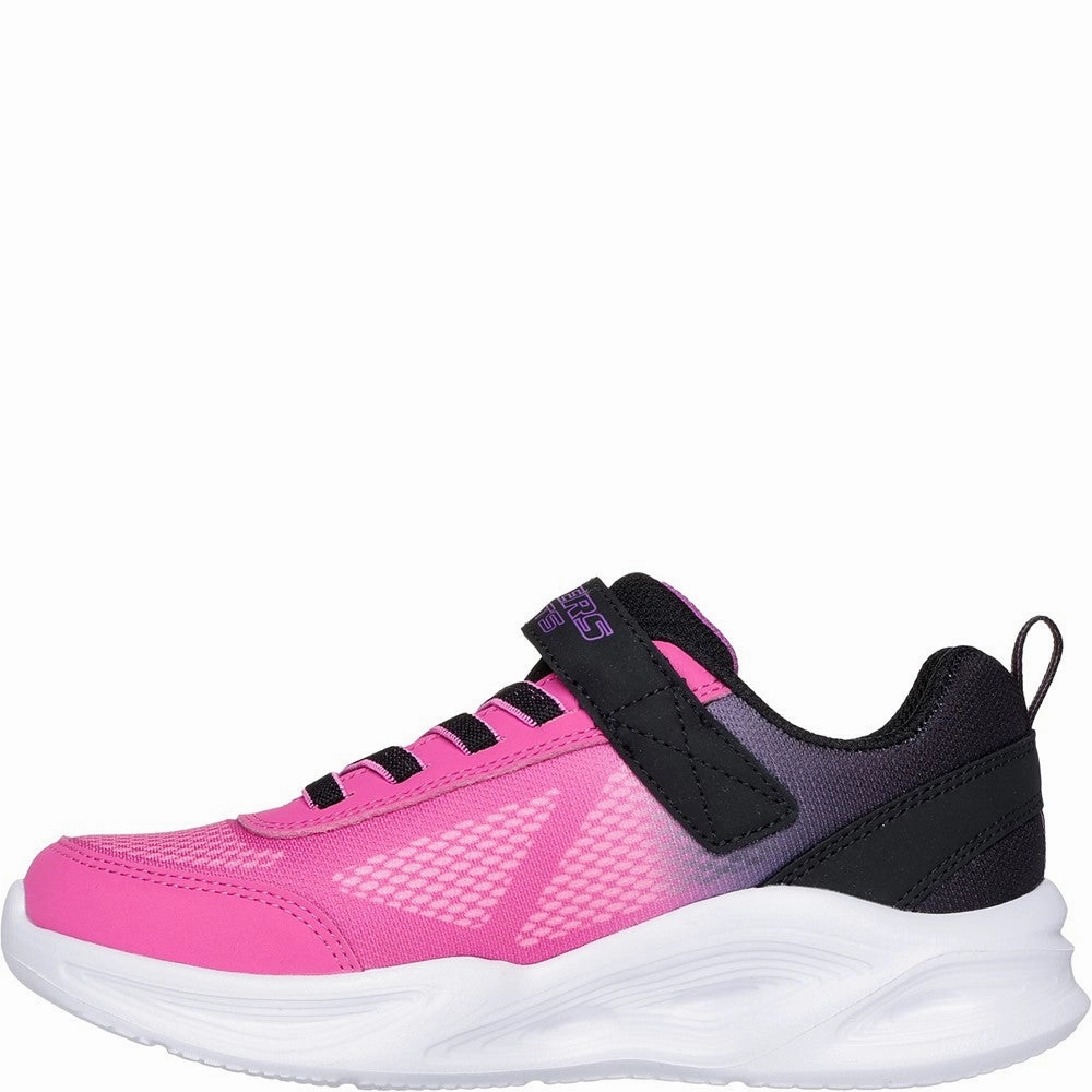 Skechers Sola Glow Ombre Deluxe Trainers Girls Sneakers Girls Running Shoes