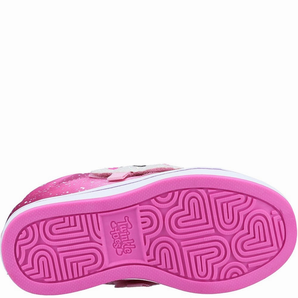 Skechers Sparkle Rayz Rainbow Smiles Shoe Girls Sneakers Girls Running Shoes