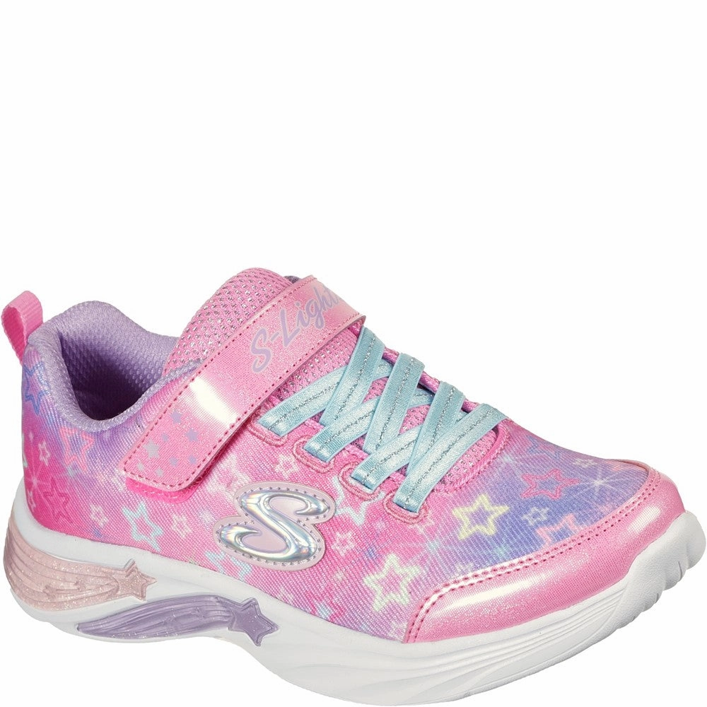 Skechers Star Sparks Trainers Kids Tennis Shoes,Toddler Athletic Shoes,Youth Casual Shoes