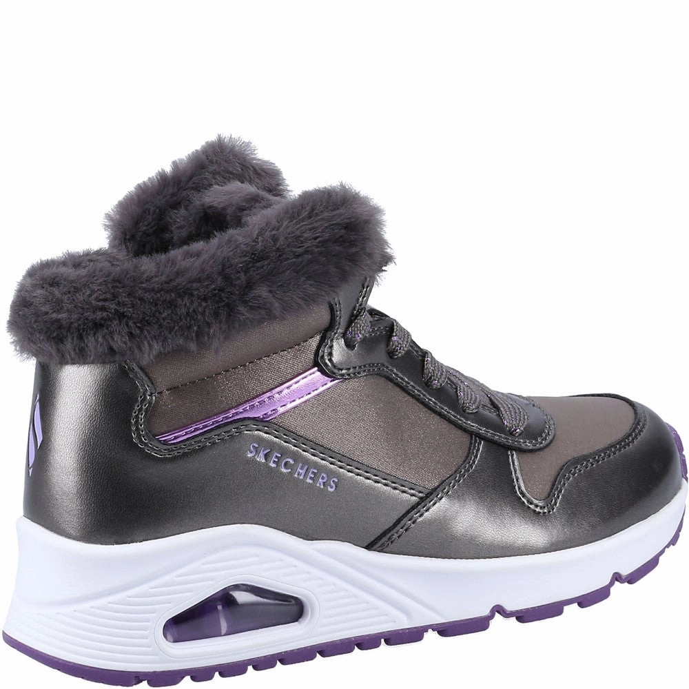 Skechers Street Uno Cozy On Air Boot Girls Sneakers Girls Running Shoes