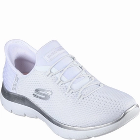 Skechers Summits - Diamond Dream Trainer Lightweight Running Shoes,Slip On Athletic Shoes,Breathable Workout Shoes