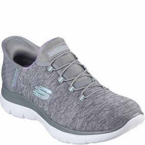 Skechers Summits Dazzling Haze Shoes Lightweight Running Shoes,Slip On Athletic Shoes,Breathable Workout Shoes