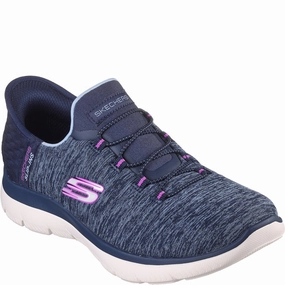 Skechers Summits Dazzling Haze Shoes Lightweight Running Shoes,Slip On Athletic Shoes,Breathable Workout Shoes
