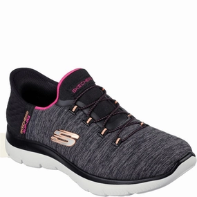 Skechers Summits Dazzling Haze Wide Shoes Lightweight Running Shoes,Slip On Athletic Shoes,Breathable Workout Shoes