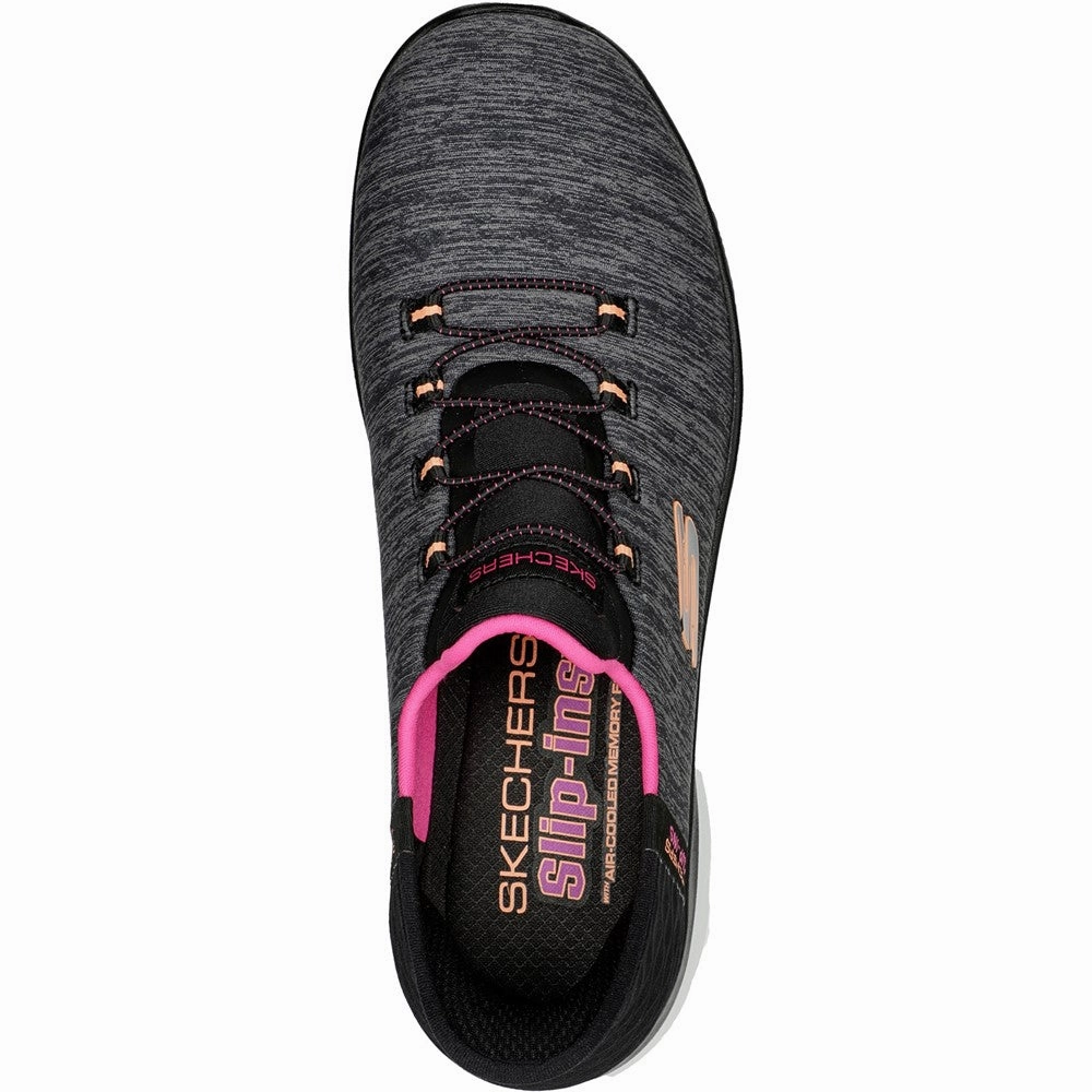 Skechers Summits Dazzling Haze Wide Shoes Women's Sneakers Casual Walking Shoes