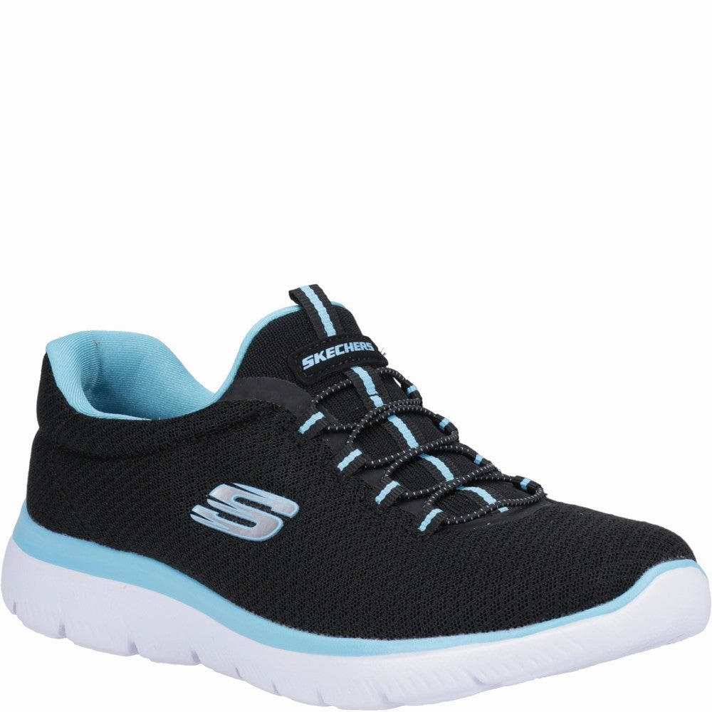 Skechers Summits Sports Lightweight Running Shoes,Slip On Athletic Shoes,Breathable Workout Shoes