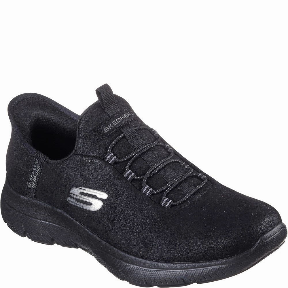 Skechers Summits Unknown Trail Trainers Lightweight Running Shoes,Slip On Athletic Shoes,Breathable Workout Shoes
