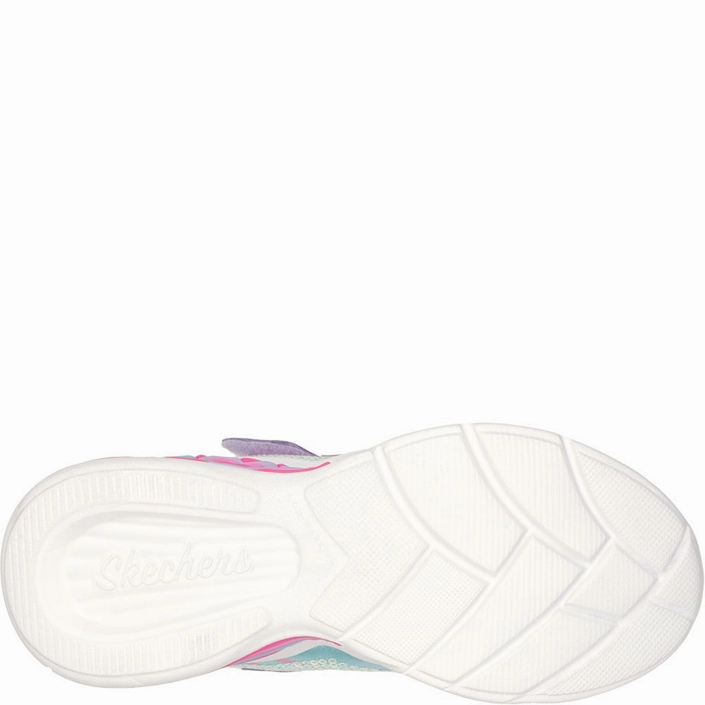 Skechers Sweetheart Lights Lets Shine Trainers Girls Sneakers Girls Running Shoes