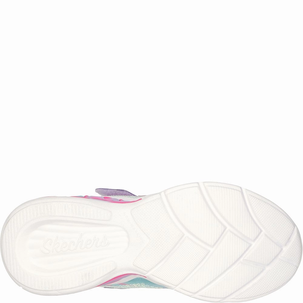 Skechers Sweetheart Lights Lets Shine Trainers Girls Sneakers Girls Running Shoes