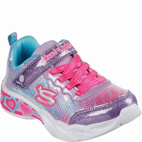 Skechers Sweetheart Lights Lets Shine Trainers Kids Tennis Shoes,Toddler Athletic Shoes,Youth Casual Shoes