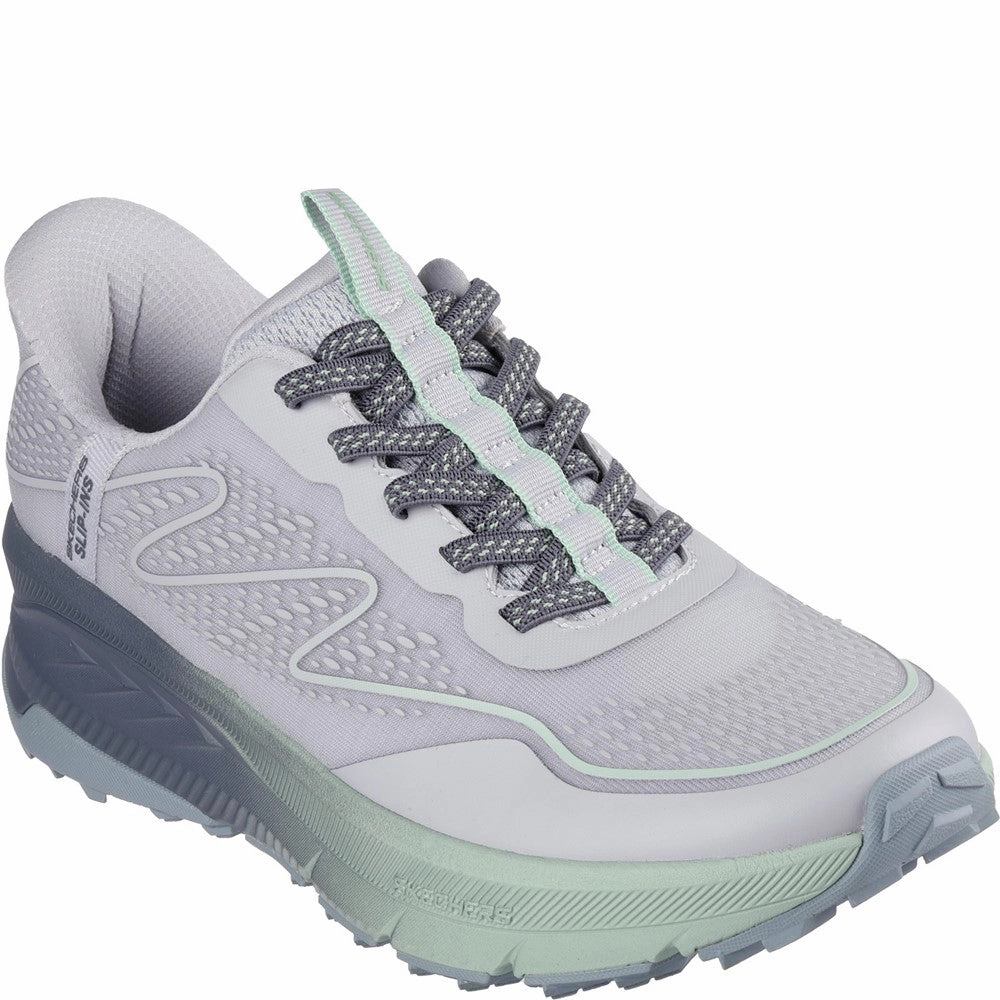 Skechers Switch Back Mist Hiking Shoes Lightweight Running Shoes,Slip On Athletic Shoes,Breathable Workout Shoes