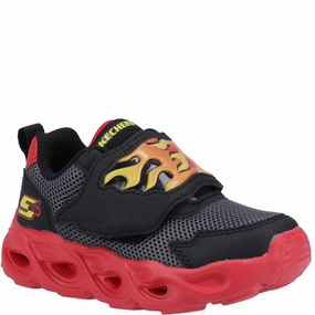 Skechers Thermo-Flash Flame Flow Trainers Kids Athletic Shoes,Toddler Sports Shoes,Youth Casual Shoes