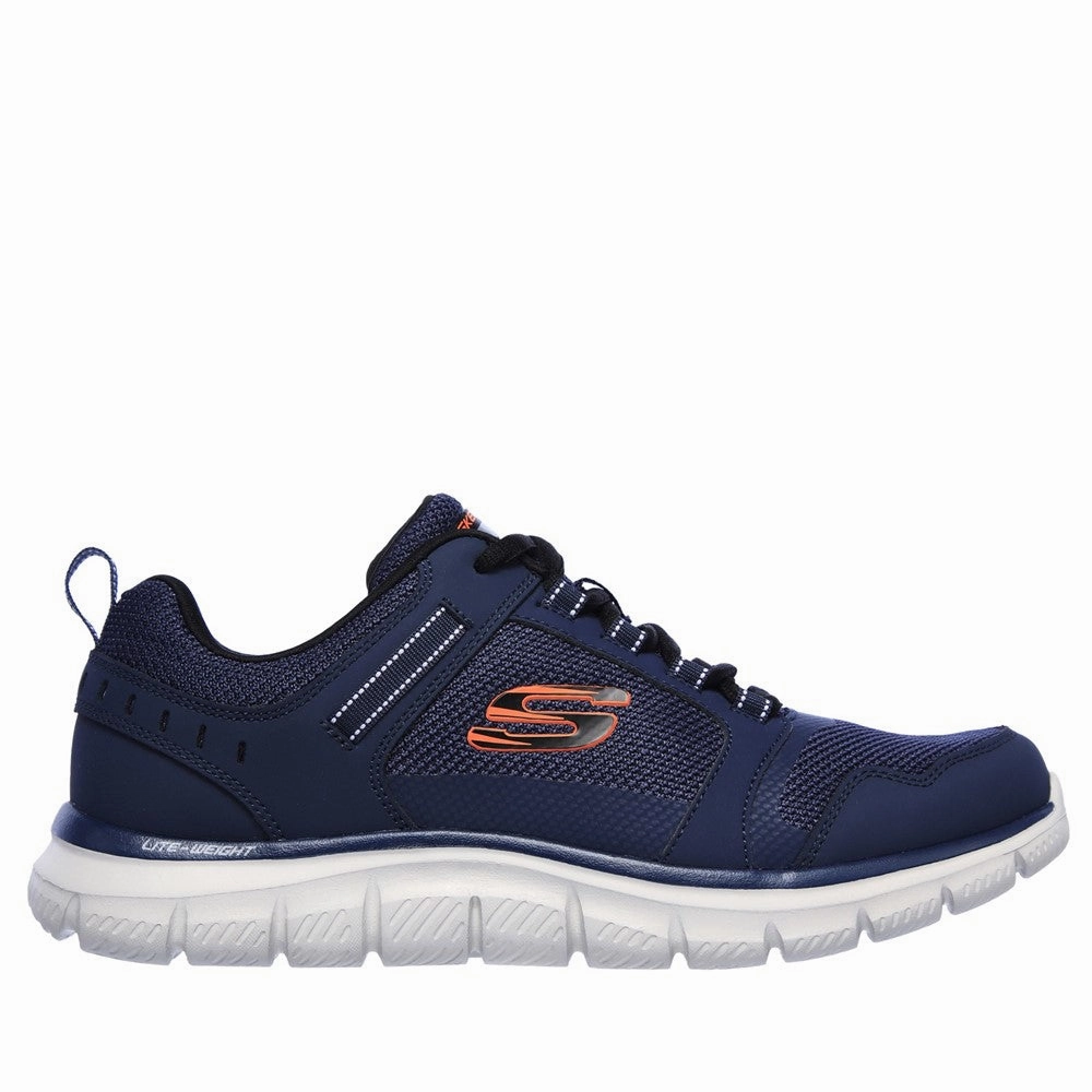 Skechers Track Knockhill Shoes Men's Sports Casual Shoes