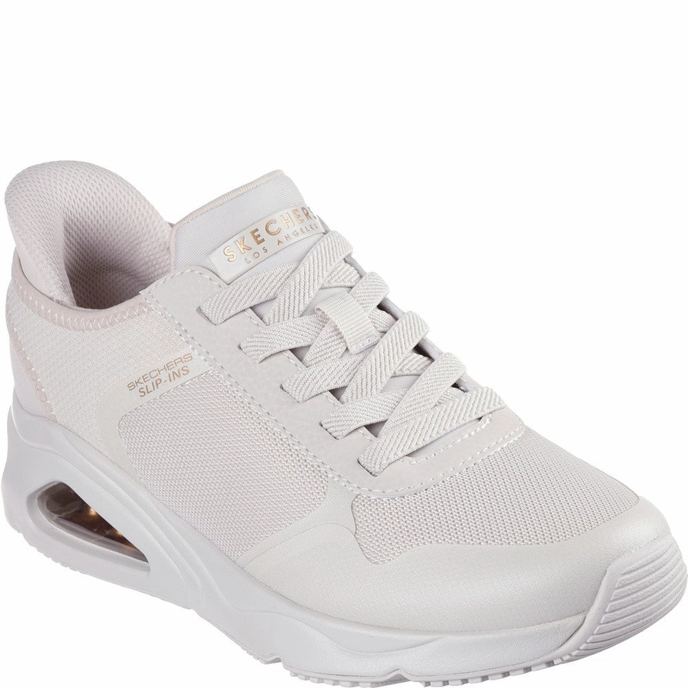 Skechers Tres-Air Uno Easy Steppers Trainers Lightweight Running Shoes,Slip On Athletic Shoes,Breathable Workout Shoes