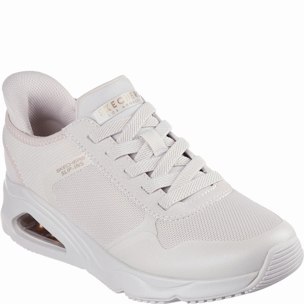 Skechers Tres-Air Uno Easy Steppers Trainers Lightweight Running Shoes,Slip On Athletic Shoes,Breathable Workout Shoes