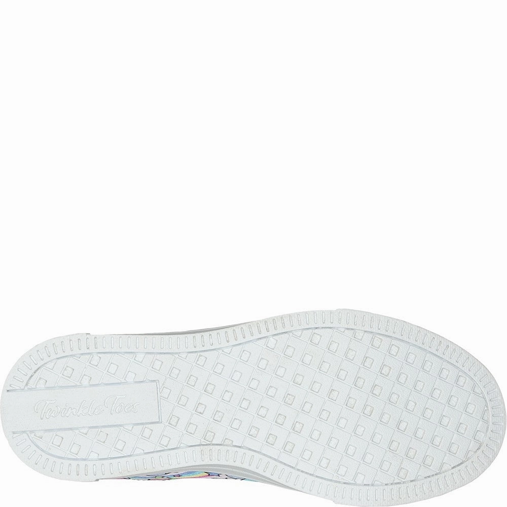 Skechers Twinkle Sparks - Flying Hearts Trainer Girls Sneakers Girls Running Shoes