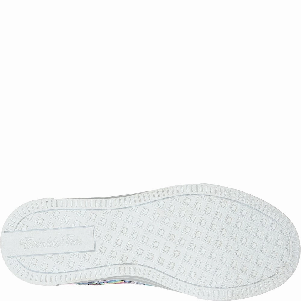 Skechers Twinkle Sparks - Flying Hearts Trainer Girls Sneakers Girls Running Shoes