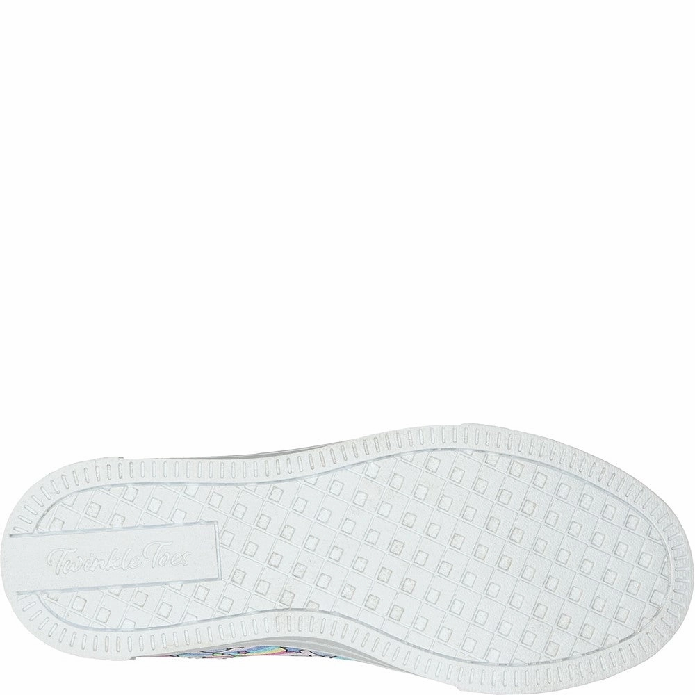 Skechers Twinkle Sparks - Flying Hearts Trainer Girls Sneakers Girls Running Shoes