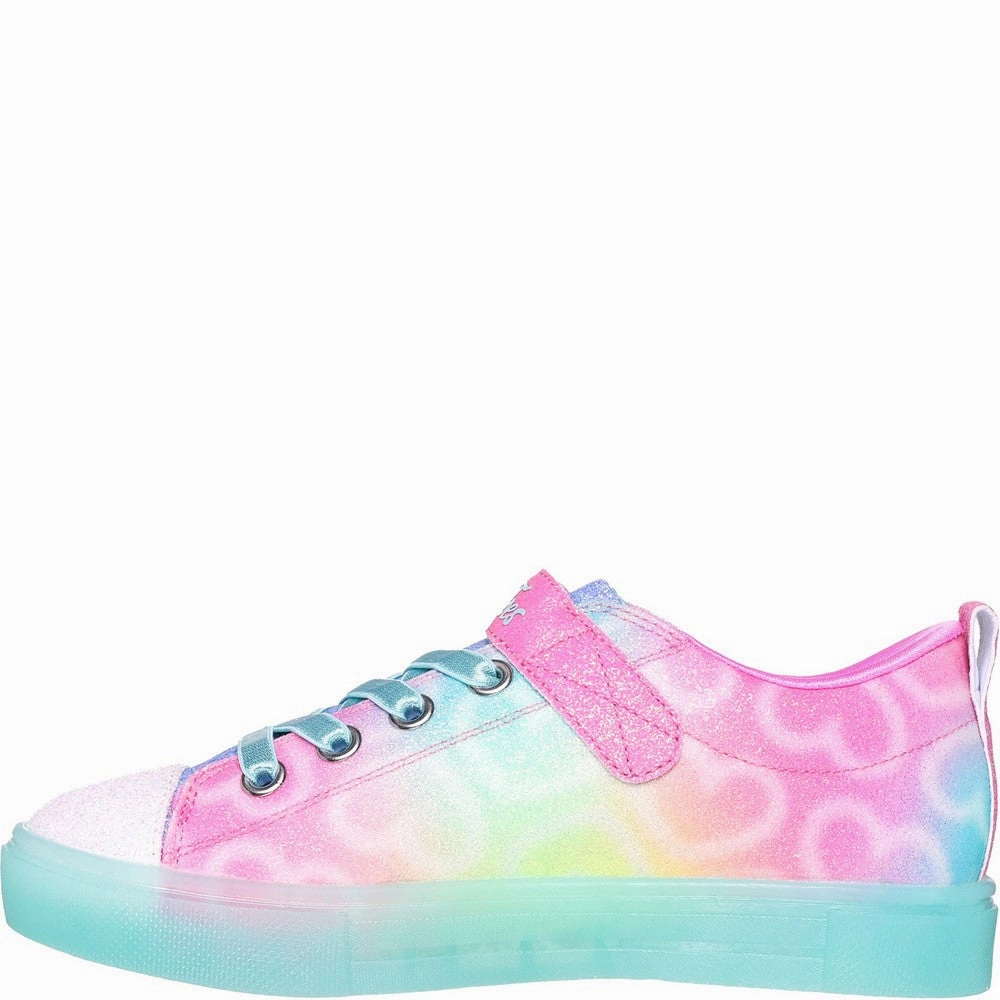 Skechers Twinkle Sparks Ice - Dreamsicle Shoe Girls Sneakers Girls Running Shoes