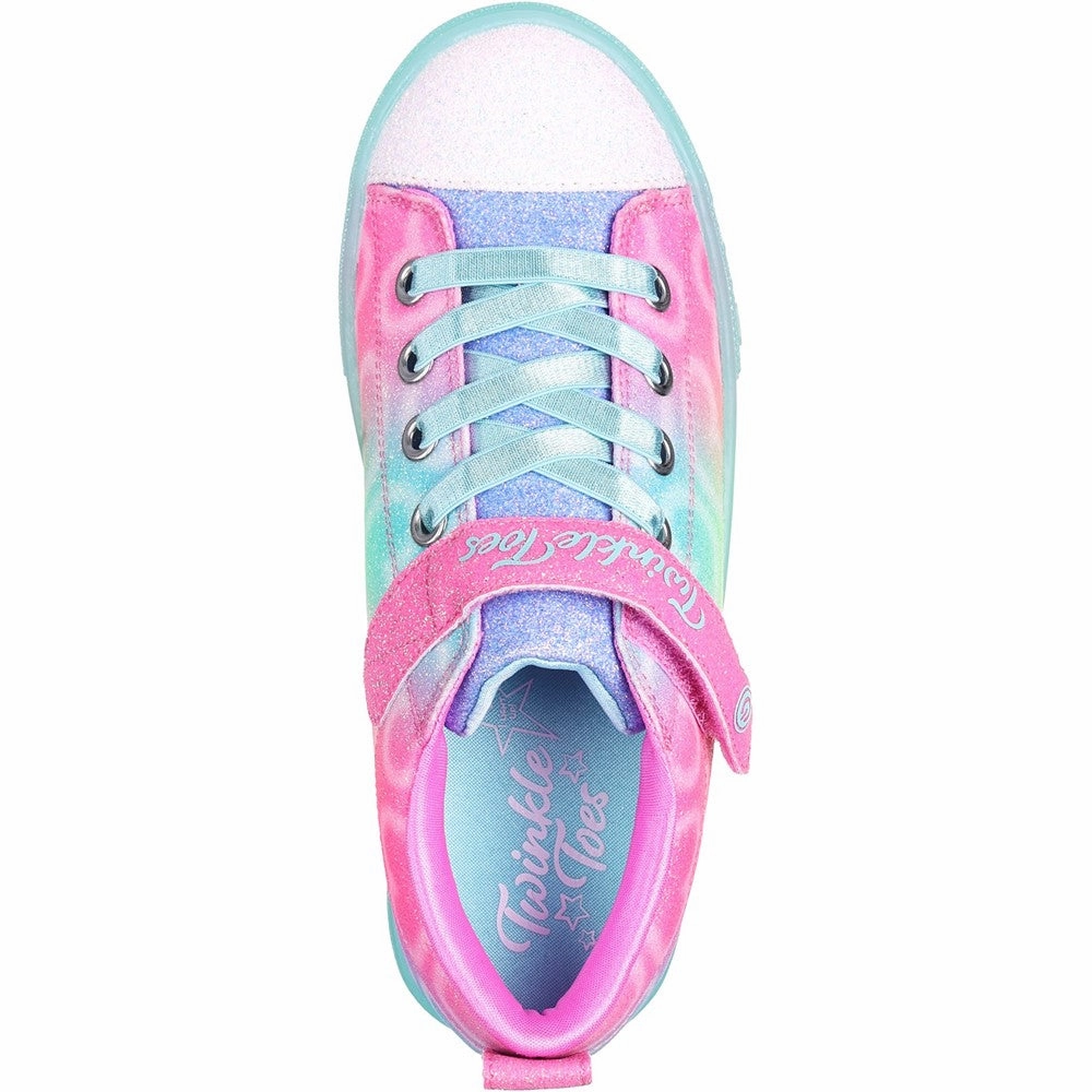 Skechers Twinkle Sparks Ice - Dreamsicle Shoe Girls Sneakers Girls Running Shoes