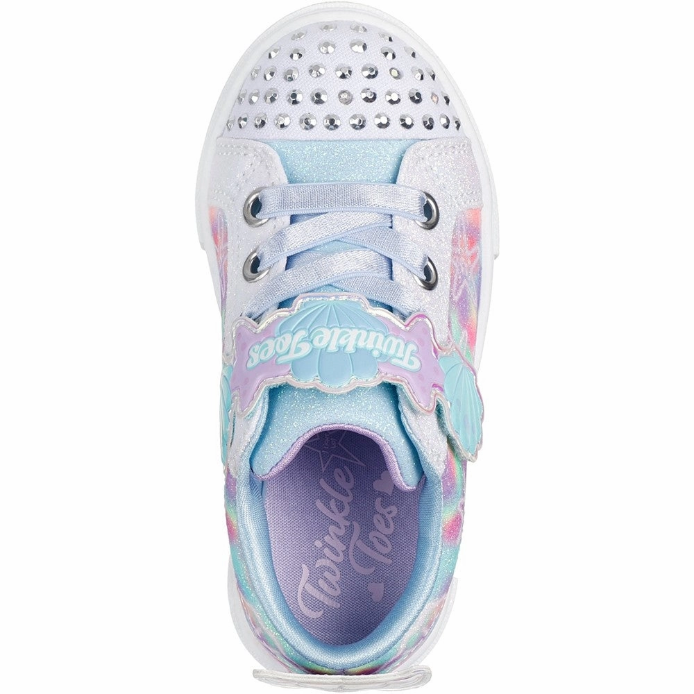 Skechers Twinkle Sparks Underwater Magic Trainer Girls Sneakers Girls Running Shoes