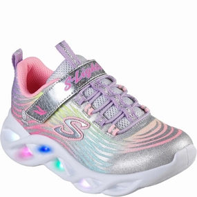 Skechers Twisty Brights Mystical Bliss Shoes Kids Tennis Shoes,Toddler Athletic Shoes,Youth Casual Shoes
