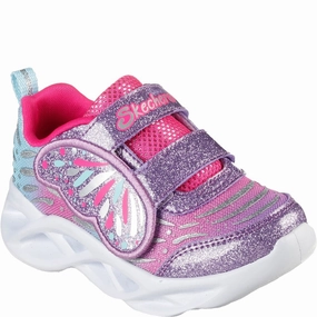 Skechers Twisty Brights Wingin' It Trainers Kids Tennis Shoes,Toddler Athletic Shoes,Youth Casual Shoes