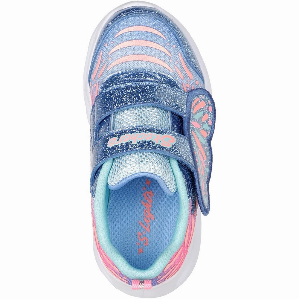 Skechers Twisty Brights Wingin' It Trainers Girls Sneakers Girls Running Shoes