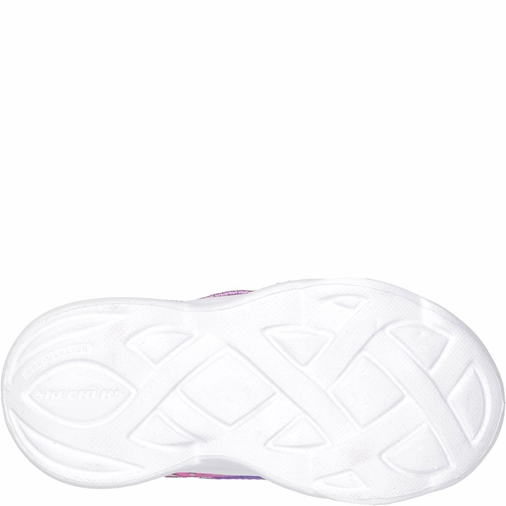 Skechers Twisty Brights Wingin' It Trainers Girls Sneakers Girls Running Shoes