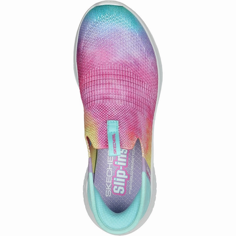 Skechers Ultra Flex 3.0 - Pastel Clouds Trainer Girls Sneakers Girls Running Shoes