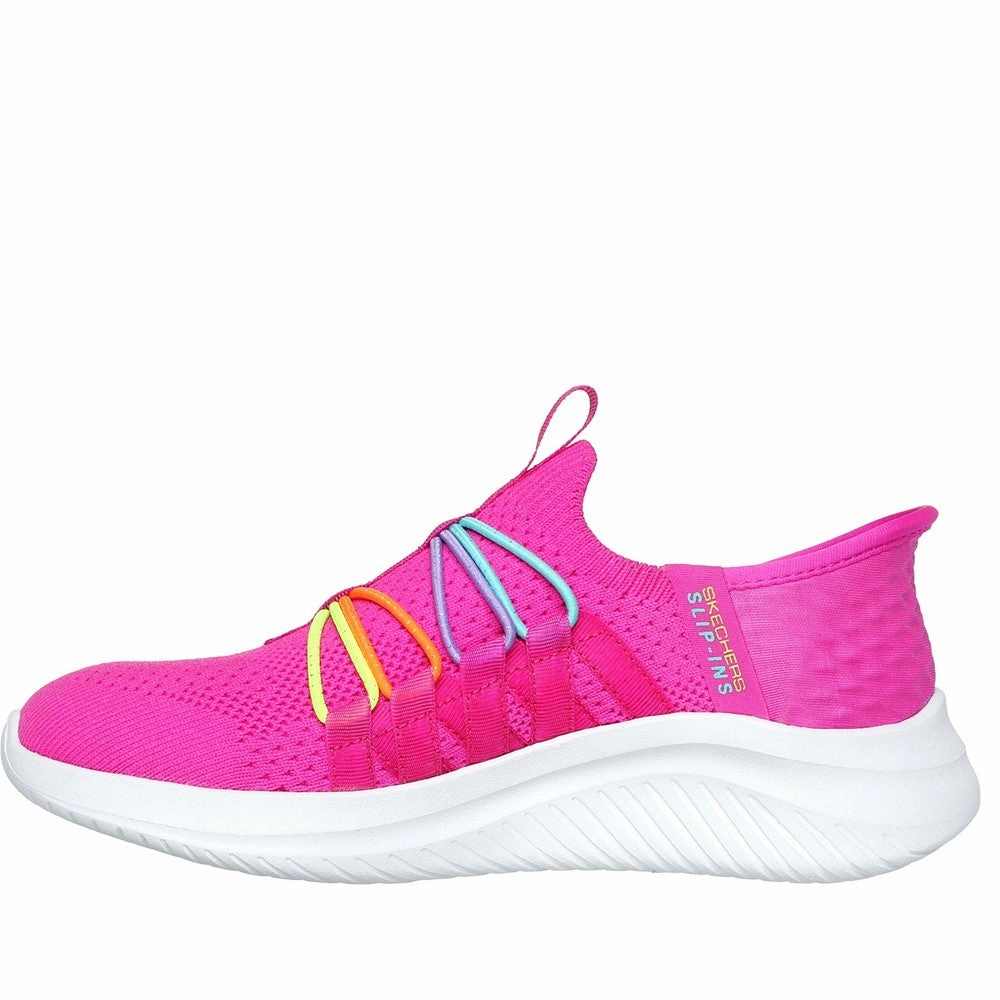 Skechers Ultra Flex 3.0 Bungee Fun Trainers Girls Sneakers Girls Running Shoes