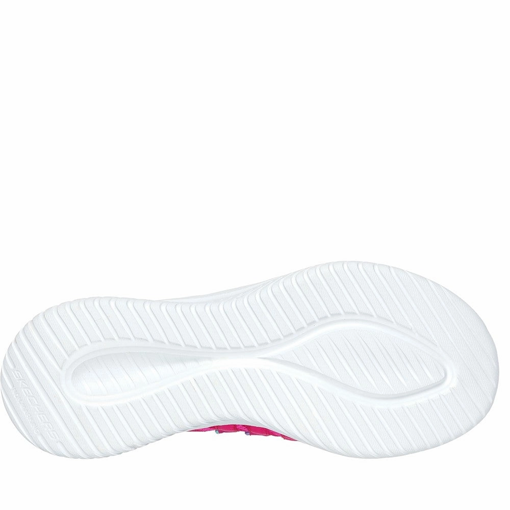Skechers Ultra Flex 3.0 Bungee Fun Trainers Girls Sneakers Girls Running Shoes