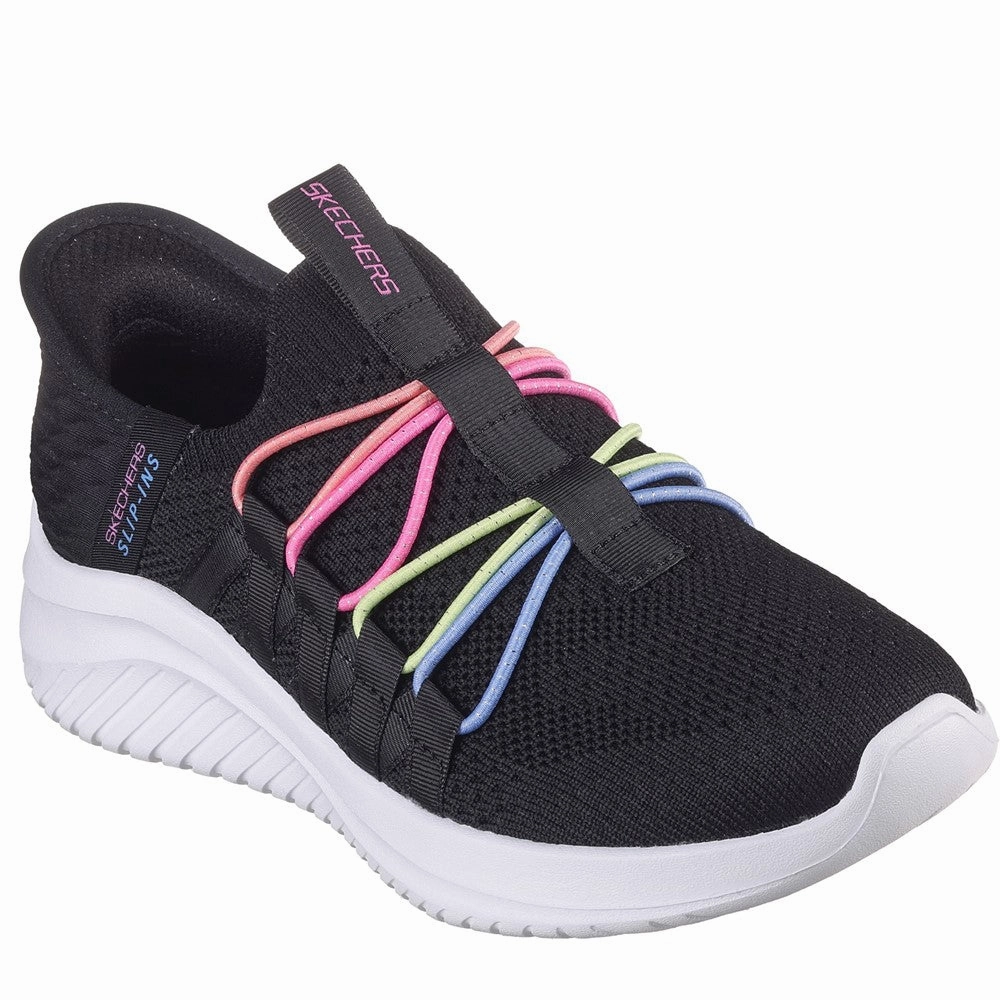 Skechers Ultra Flex 3.0 Bungee Fun Trainers Kids Tennis Shoes,Toddler Athletic Shoes,Youth Casual Shoes