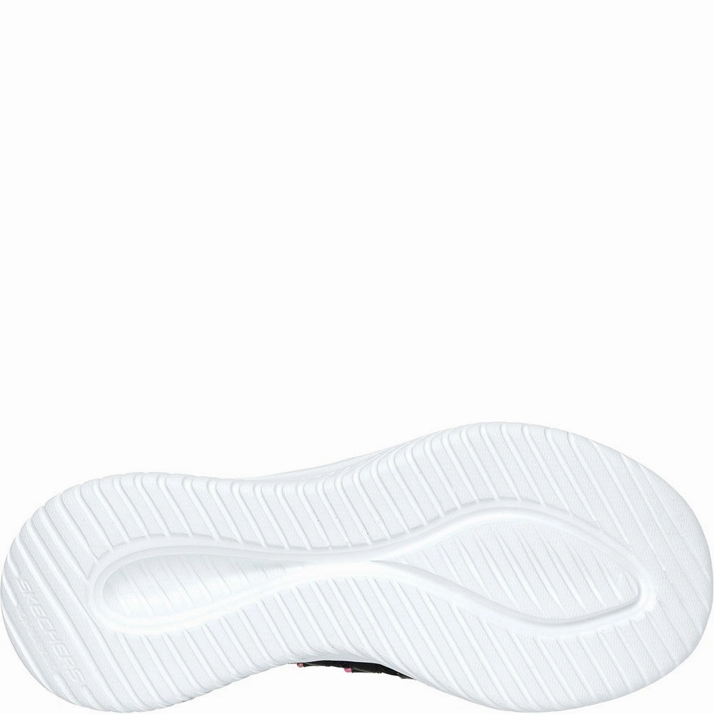 Skechers Ultra Flex 3.0 Bungee Fun Trainers Girls Sneakers Girls Running Shoes