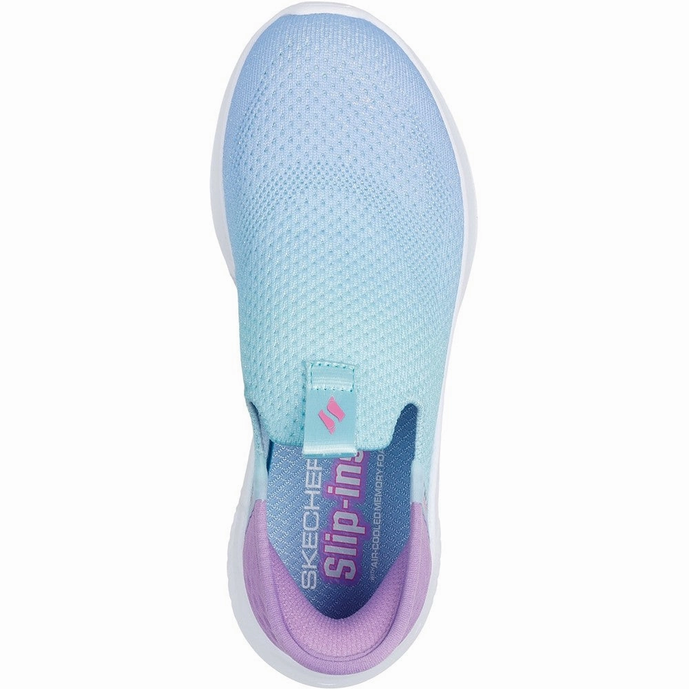 Skechers Ultra Flex 3.0 Color Boost Trainers Girls Sneakers Girls Running Shoes