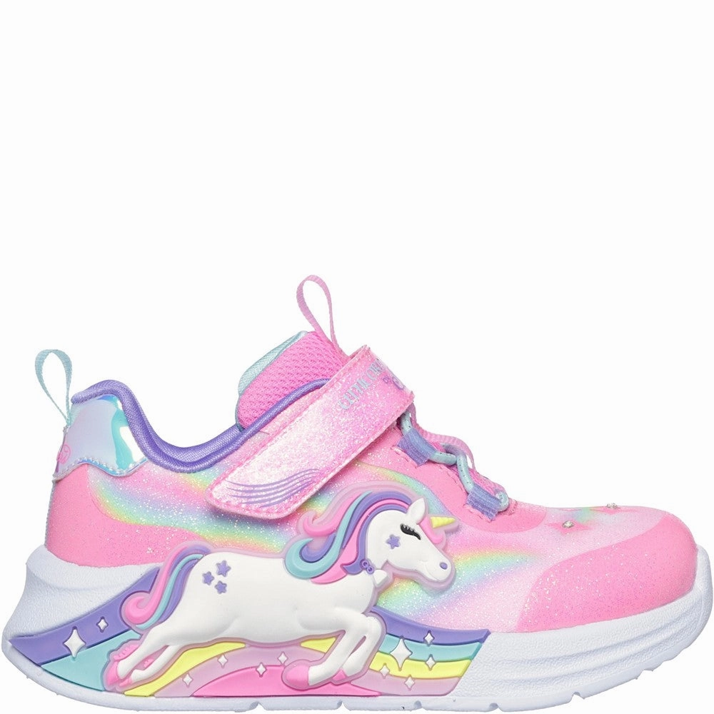 Skechers Unicorn Chaser Trainers Girls Sneakers Girls Running Shoes