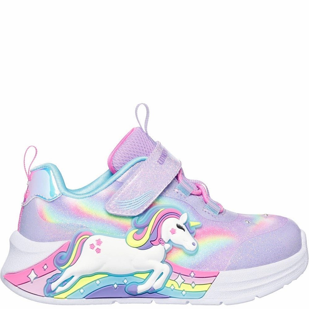 Skechers Unicorn Chaser Trainers Girls Sneakers Girls Running Shoes