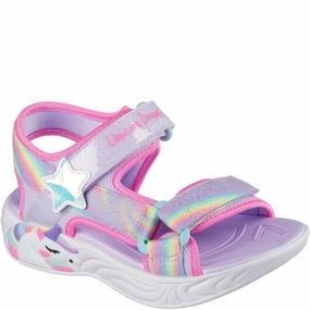 Skechers Unicorn Dreams Sandal Kids Tennis Shoes,Toddler Athletic Shoes,Youth Casual Shoes