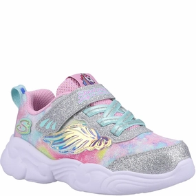 Skechers Unicorn Storm Sports Trainer Kids Tennis Shoes,Toddler Athletic Shoes,Youth Casual Shoes