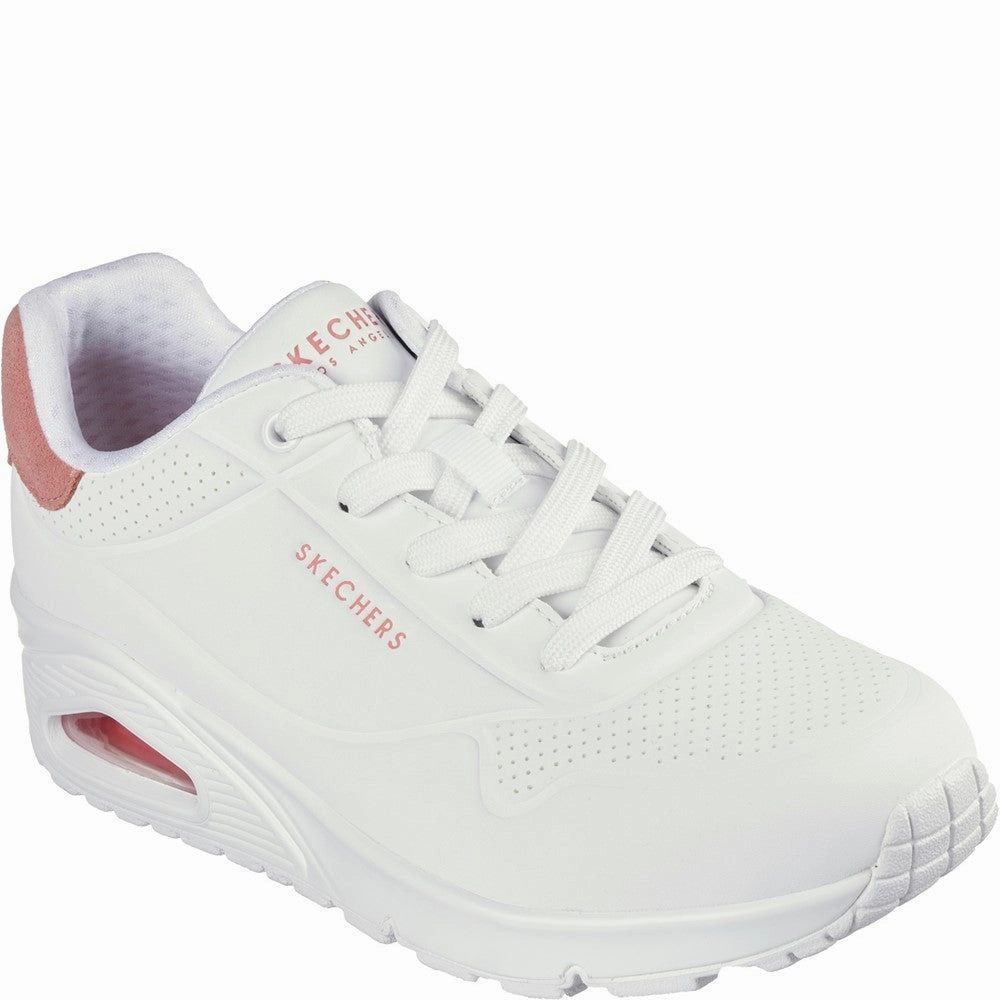 Skechers Uno - Pop Back Shoes Lightweight Running Shoes,Slip On Athletic Shoes,Breathable Workout Shoes