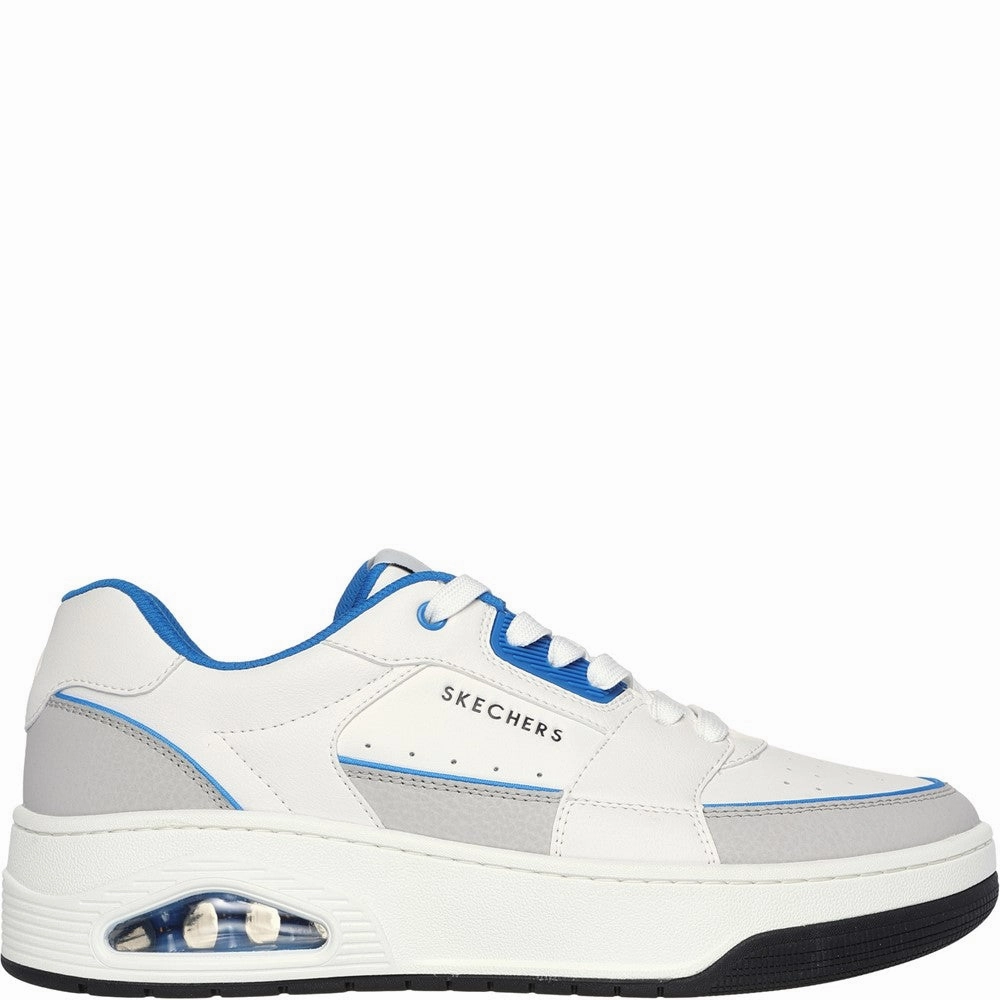 Skechers Uno Court Low-Post Trainers Men's Sports Casual Shoes