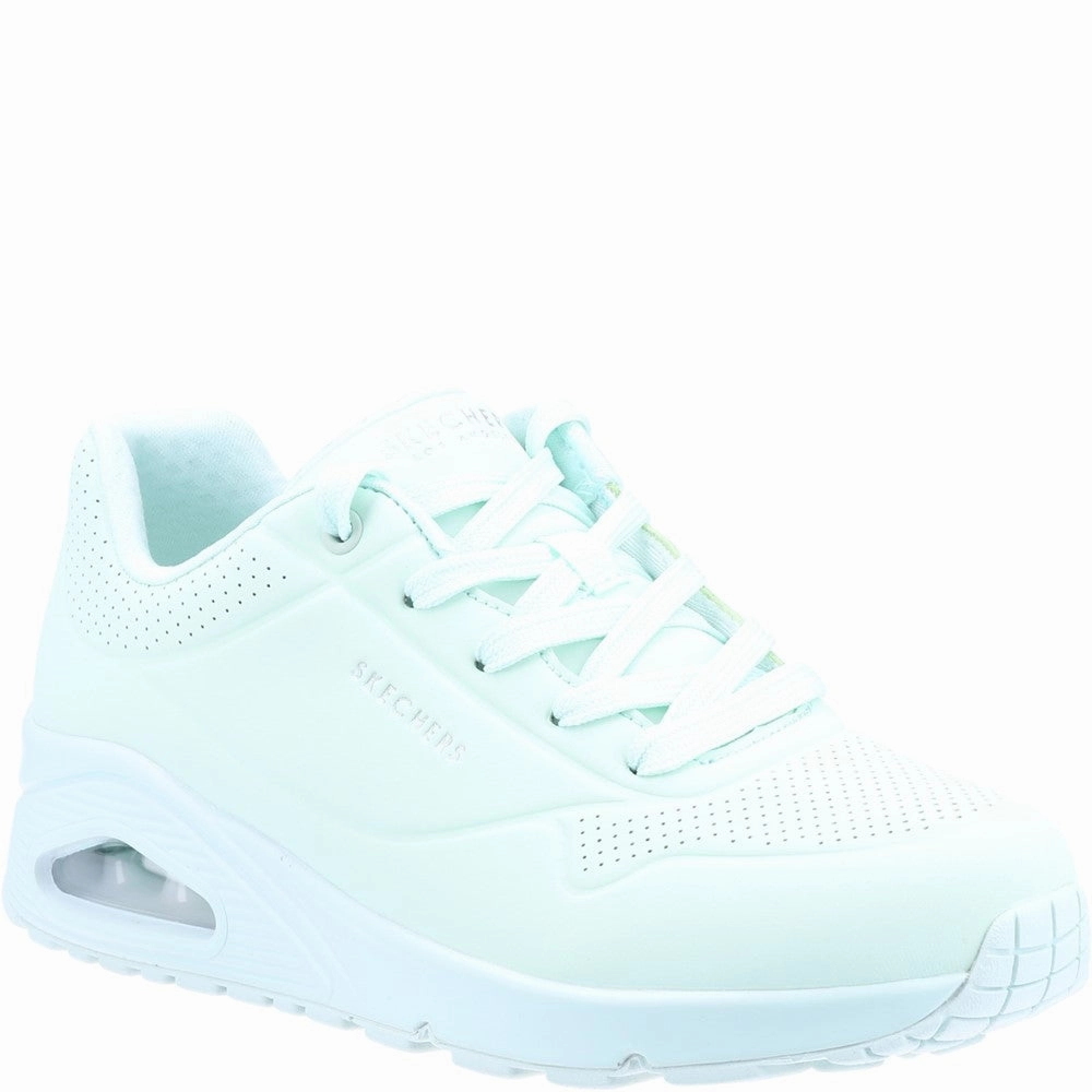 Skechers Uno Frosty Kicks Sports Shoes Lightweight Running Shoes,Slip On Athletic Shoes,Breathable Workout Shoes