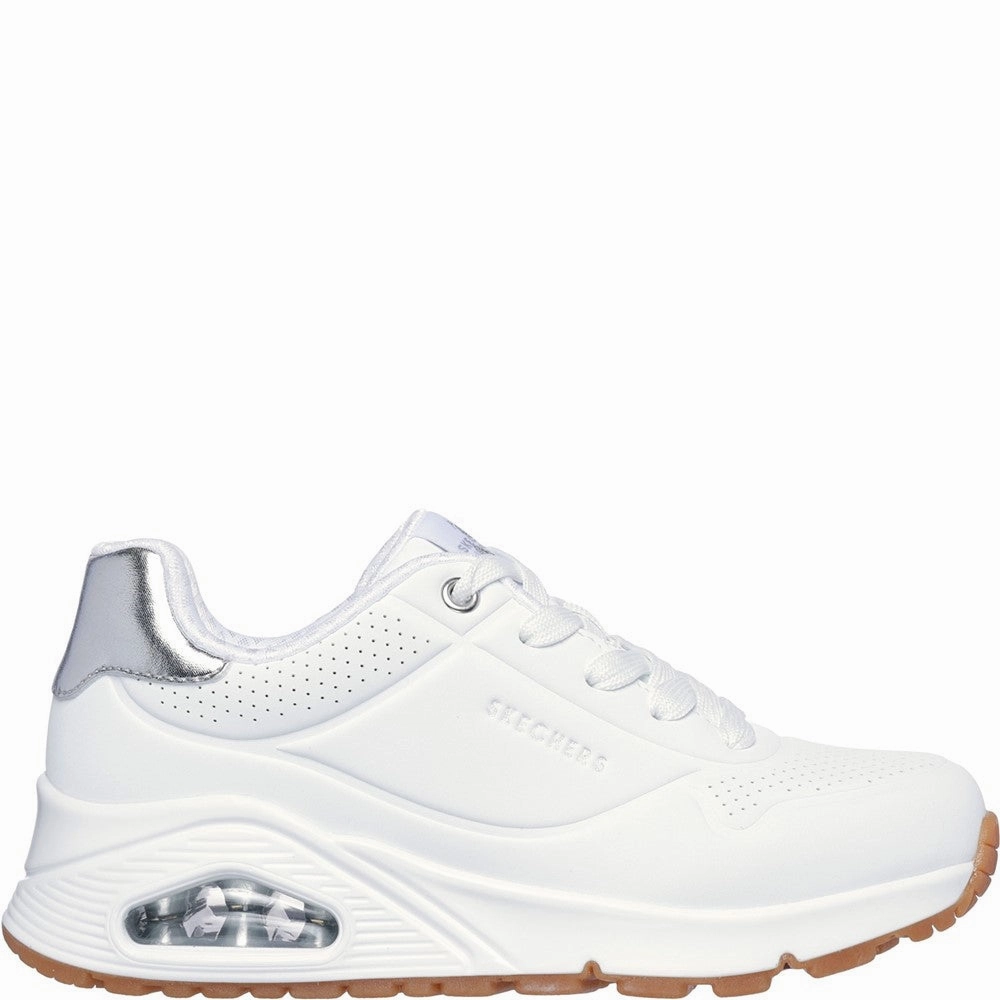 Skechers Uno Gen1 - Shimmer Away Trainer Girls Sneakers Girls Running Shoes