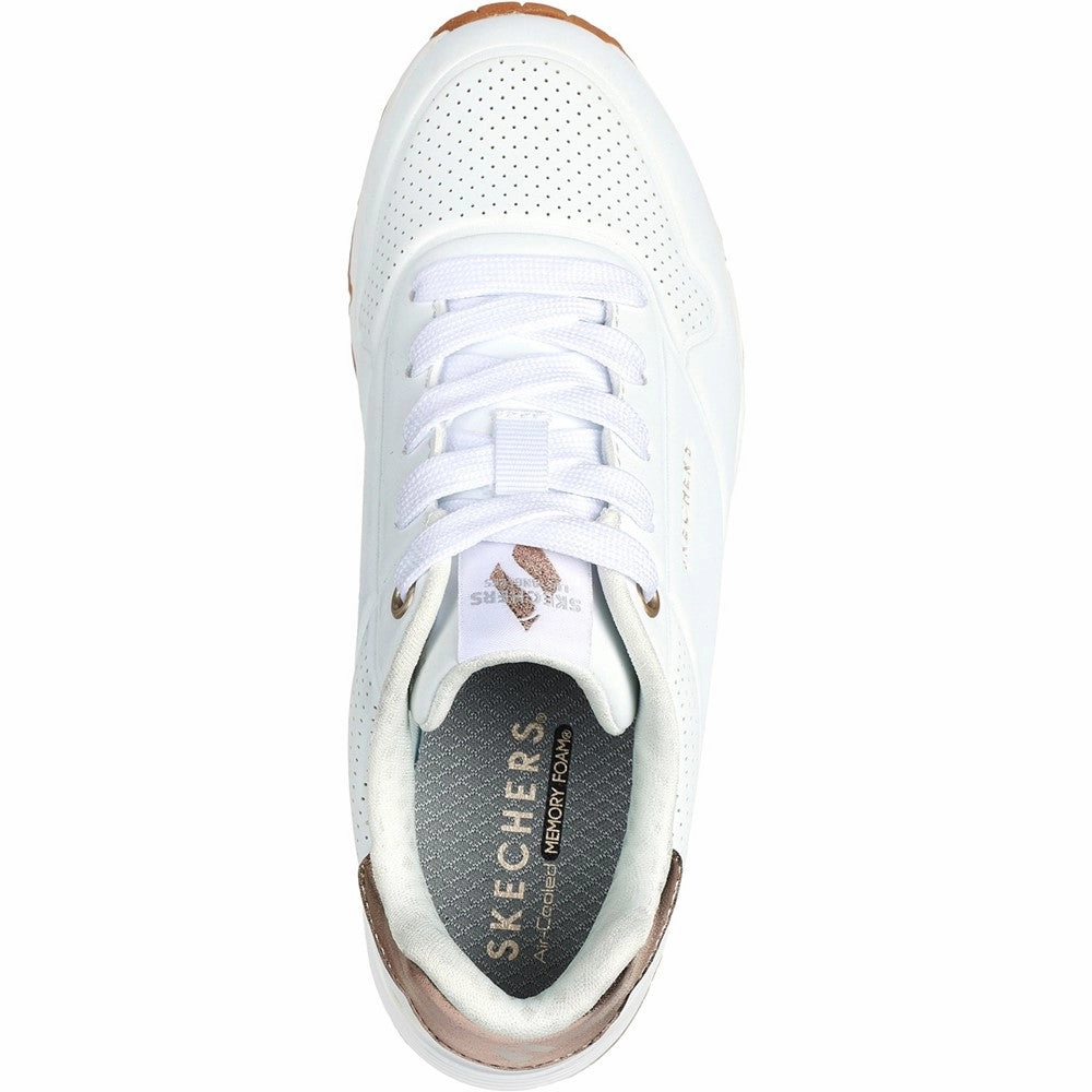 Skechers Uno Gen1 - Shimmer Away Trainer Girls Sneakers Girls Running Shoes