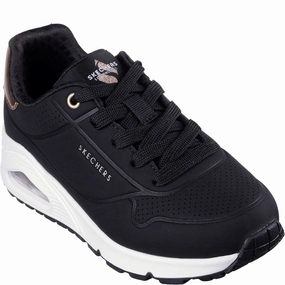 Skechers Uno Gen1 - Shimmer Away Trainer Kids Tennis Shoes,Toddler Athletic Shoes,Youth Casual Shoes