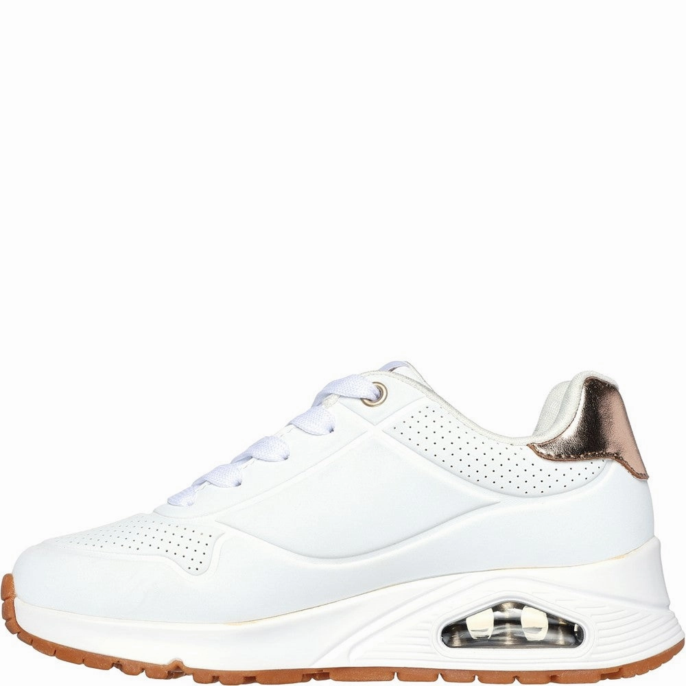 Skechers Uno Gen1 - Shimmer Away Trainer Girls Sneakers Girls Running Shoes