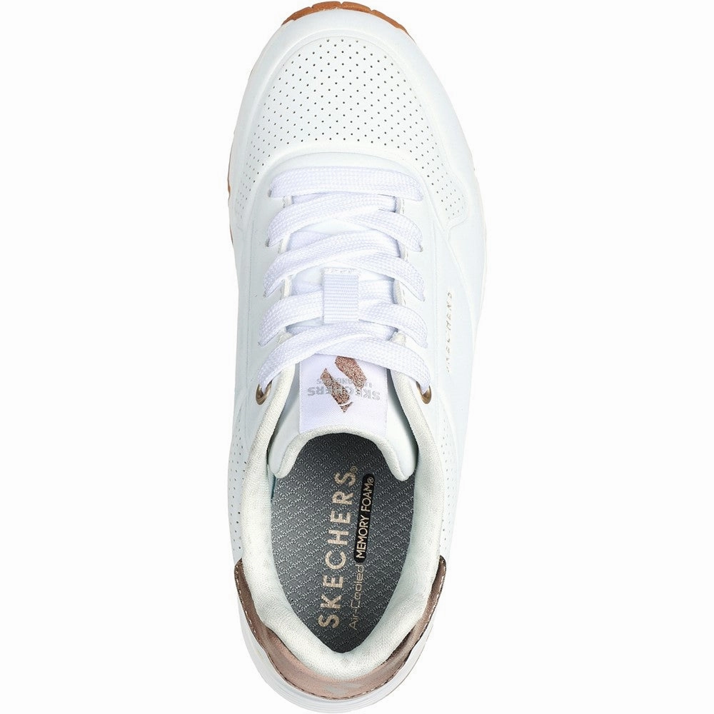 Skechers Uno Gen1 - Shimmer Away Trainer Girls Sneakers Girls Running Shoes