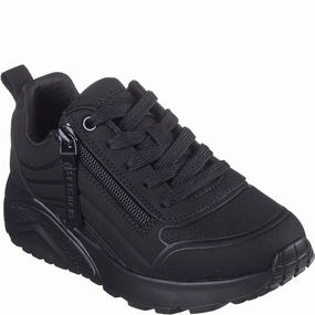 Skechers Uno Lite - Easy Zip Trainer Kids Tennis Shoes,Toddler Athletic Shoes,Youth Casual Shoes